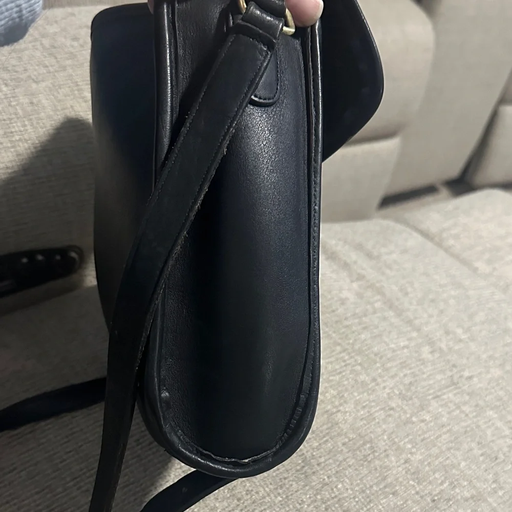 Coach cleaned saddle
